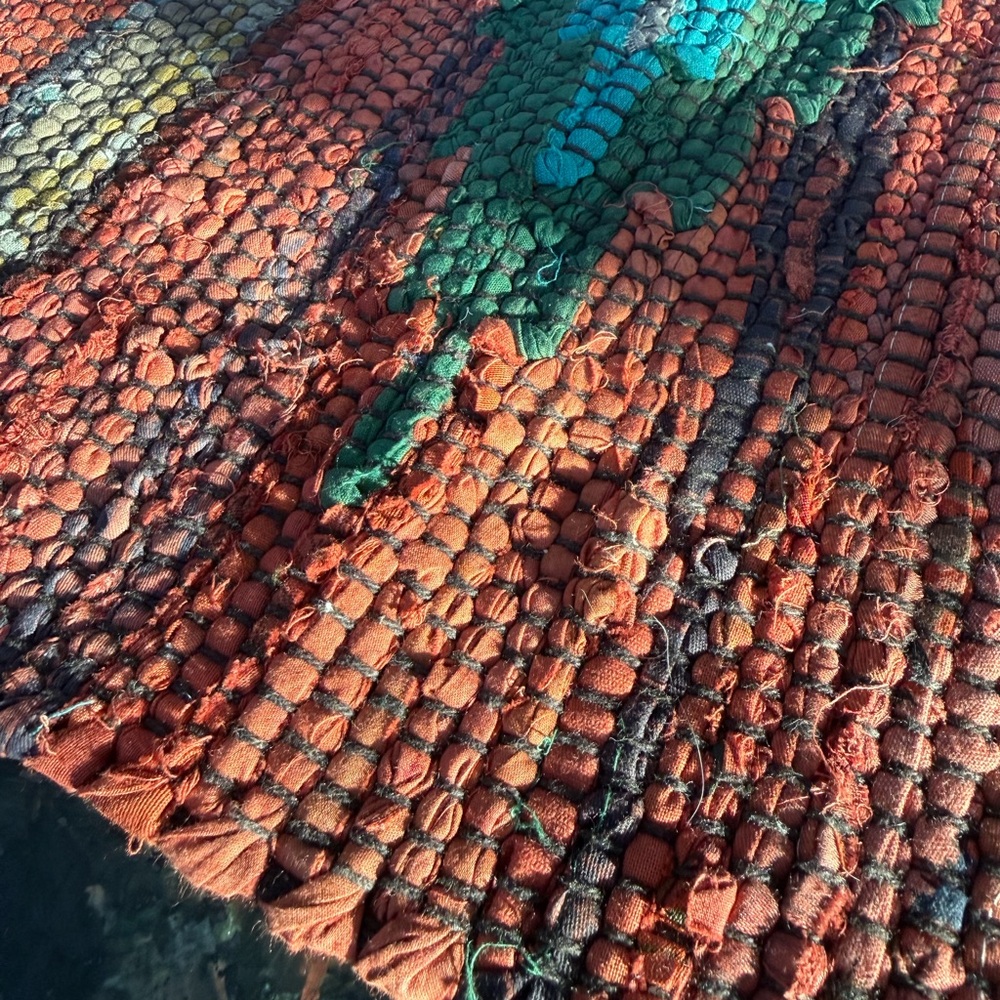 NEW Colorful Woven Rug 2’*3’ - Picture 4 of 7